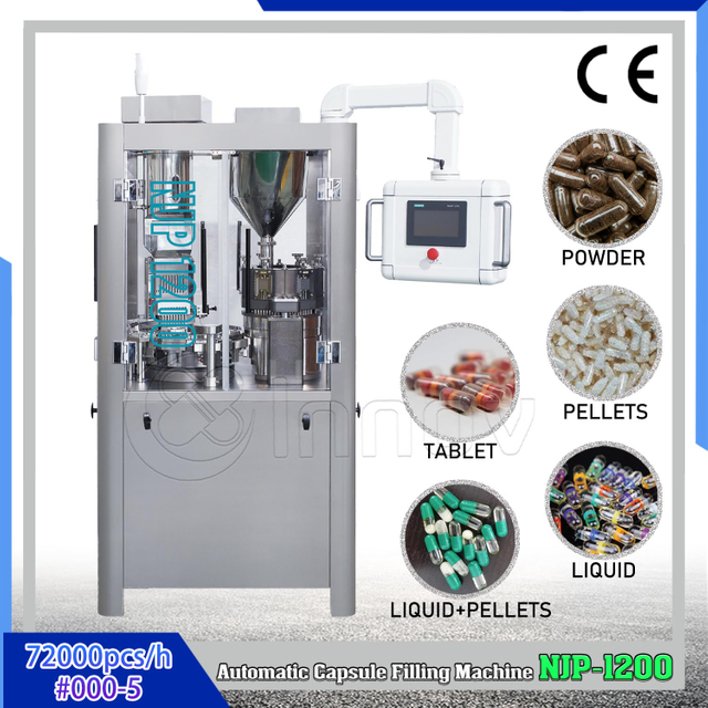 NJP-1200 Melhor m&aacute;quina de enchimento de c&aacute;psulas de gelatina dura totalmente autom&aacute;tica